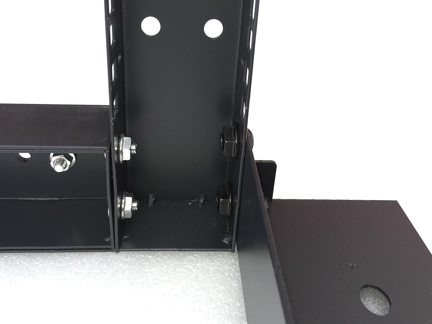 18U 4 Post Open Frame 19 inch Network Server Rack Adjustable Depth N380