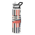 32oz Tritan Clear Water Bottle with Straw I2406