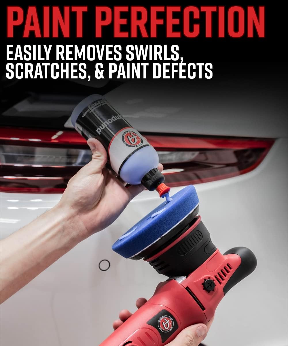 9mm Dual Action Car Polisher Polishing Kit with Polish, Compound & Pads J257