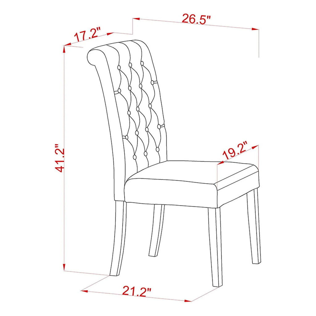 Oak 3-piece Wood Dining Room Set P829