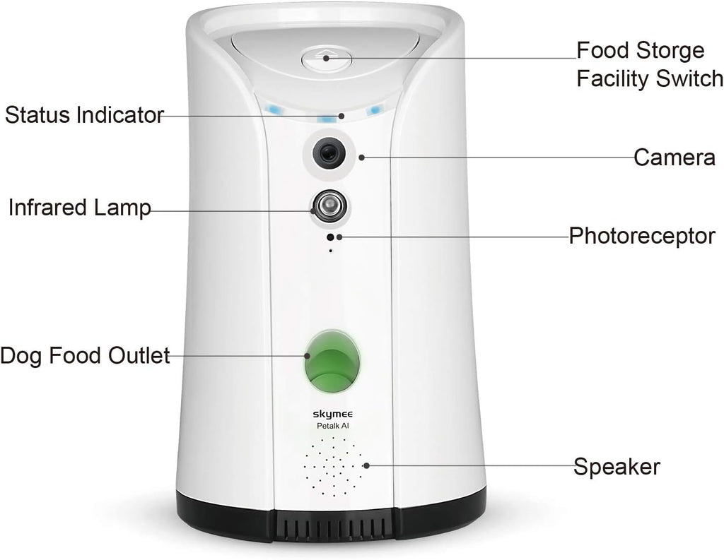 WiFi Pet Camera with Two-Way Audio and Night Vision B342385
