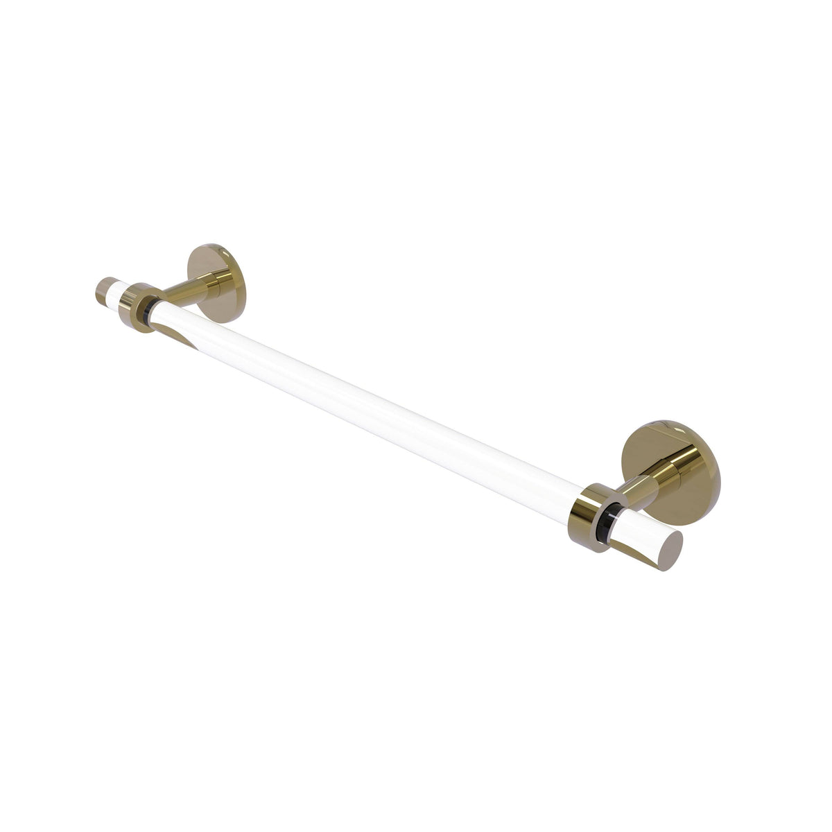 24 in. Clearview Towel Bar Unlacquered Brass A709484