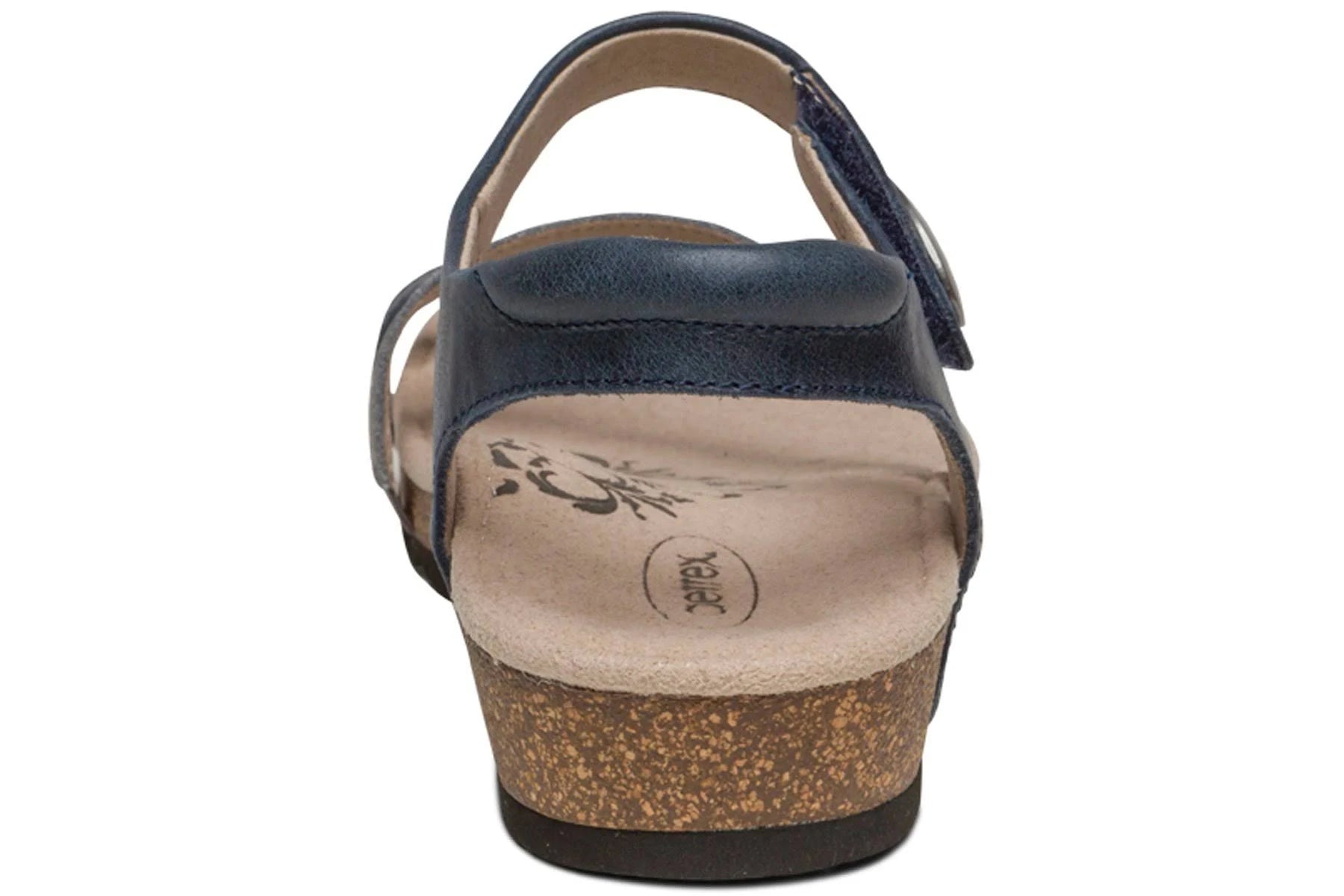 Navy Leather Shoes L4769
