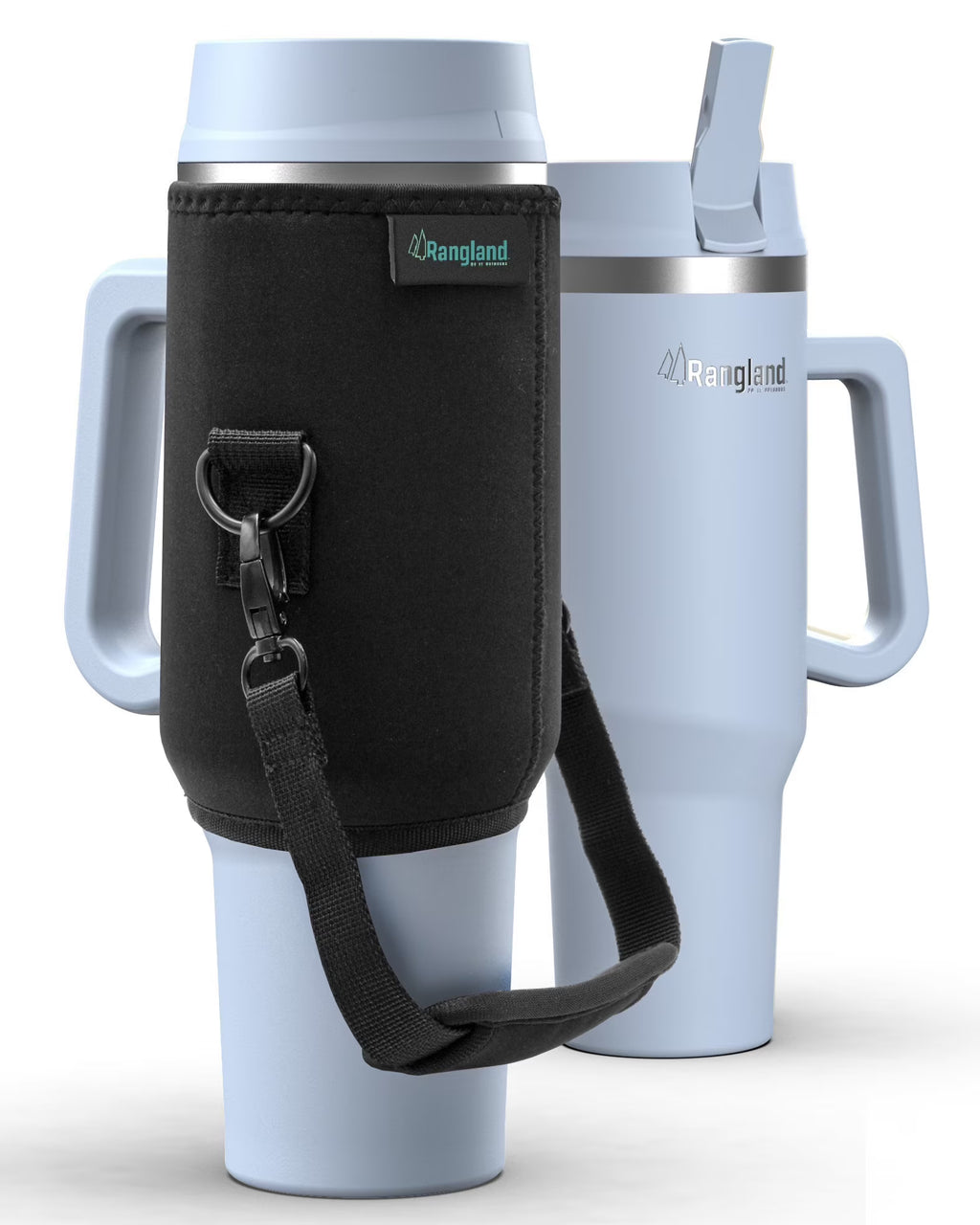 40 oz Insulated Tumbler with Handle and Carrier Bag R572
