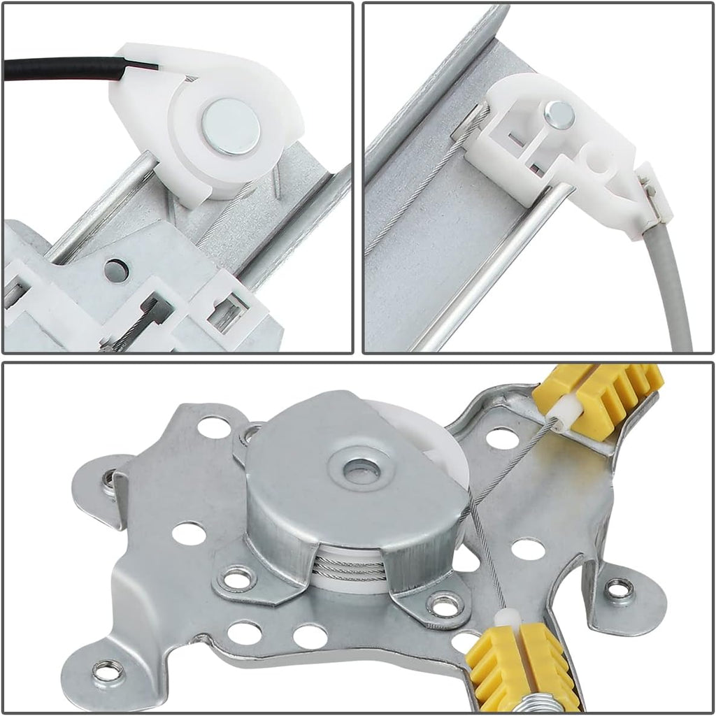 Front Power Window Regulator without Motor, Driver Left Side Pack of 2 S8559