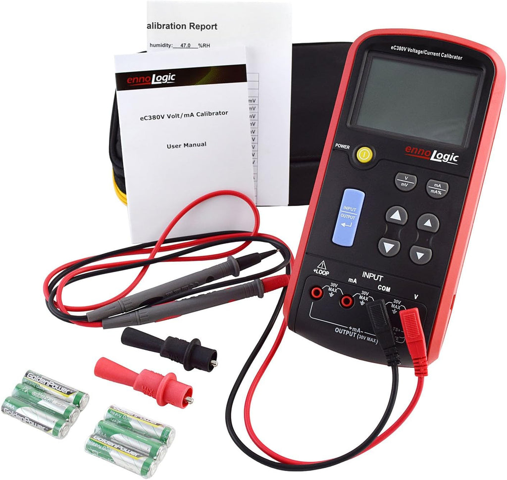 Volt mA Loop Process Calibrator Signal Generator Simulator W435