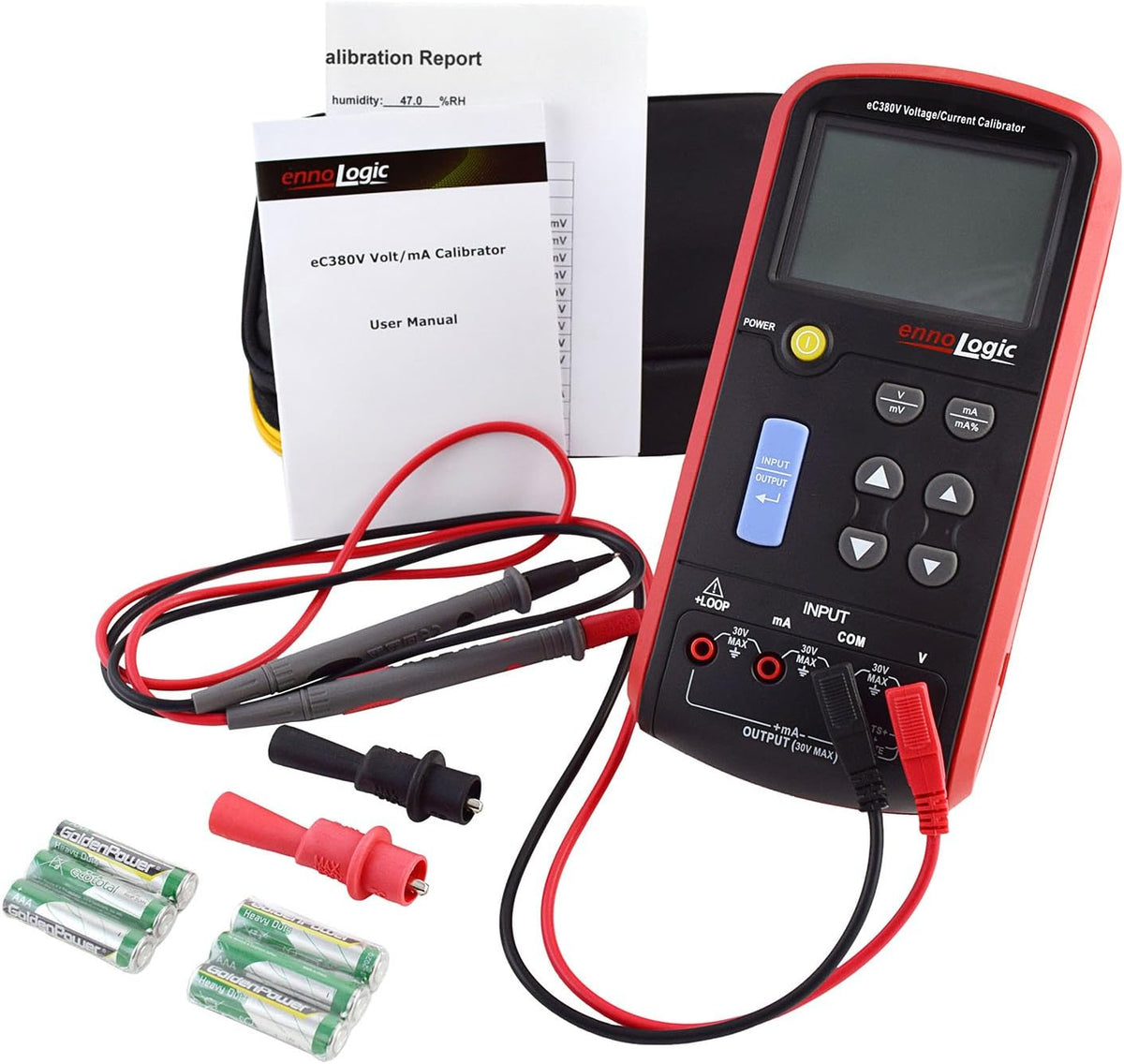 Volt mA Loop Process Calibrator Signal Generator Simulator W435