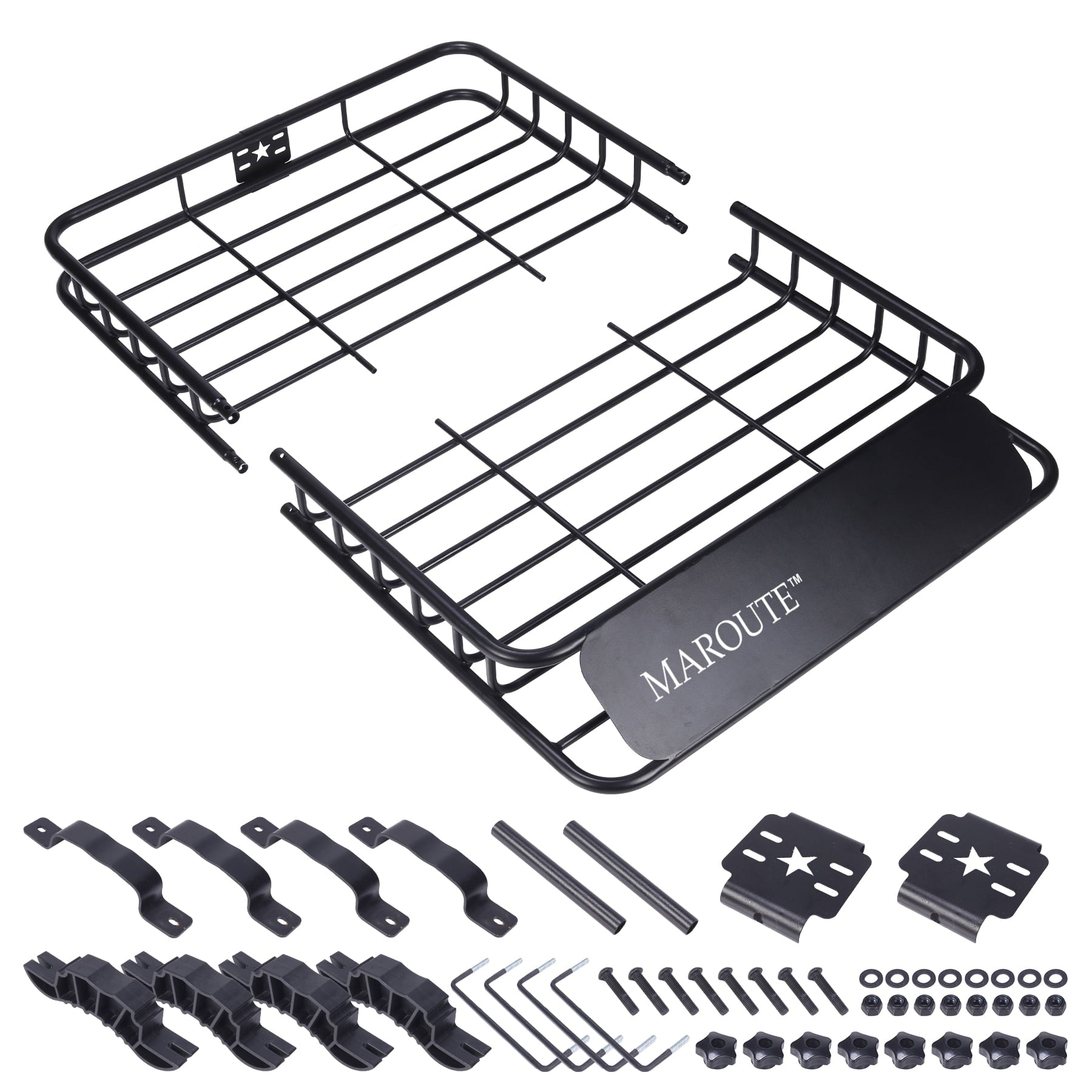 Roof Rack Carrier Basket Universal 51" X 36" X 5" Rooftop Cargo Carrier Basket B7785