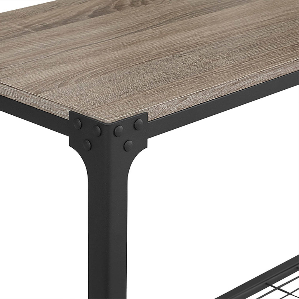 Rustic Wood Sofa Entry Table M364