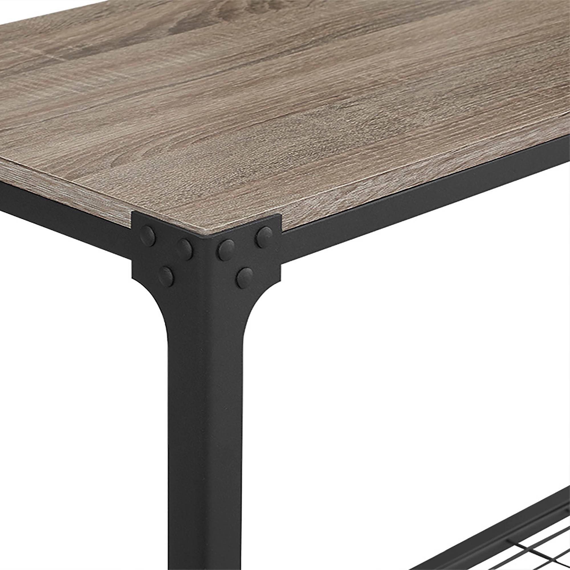 Rustic Wood Sofa Entry Table M364