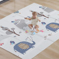 Extra Large Waterproof Non Toxic Soft Foam Reversible Playmat (79 x 59 x 0.4 in) H125503