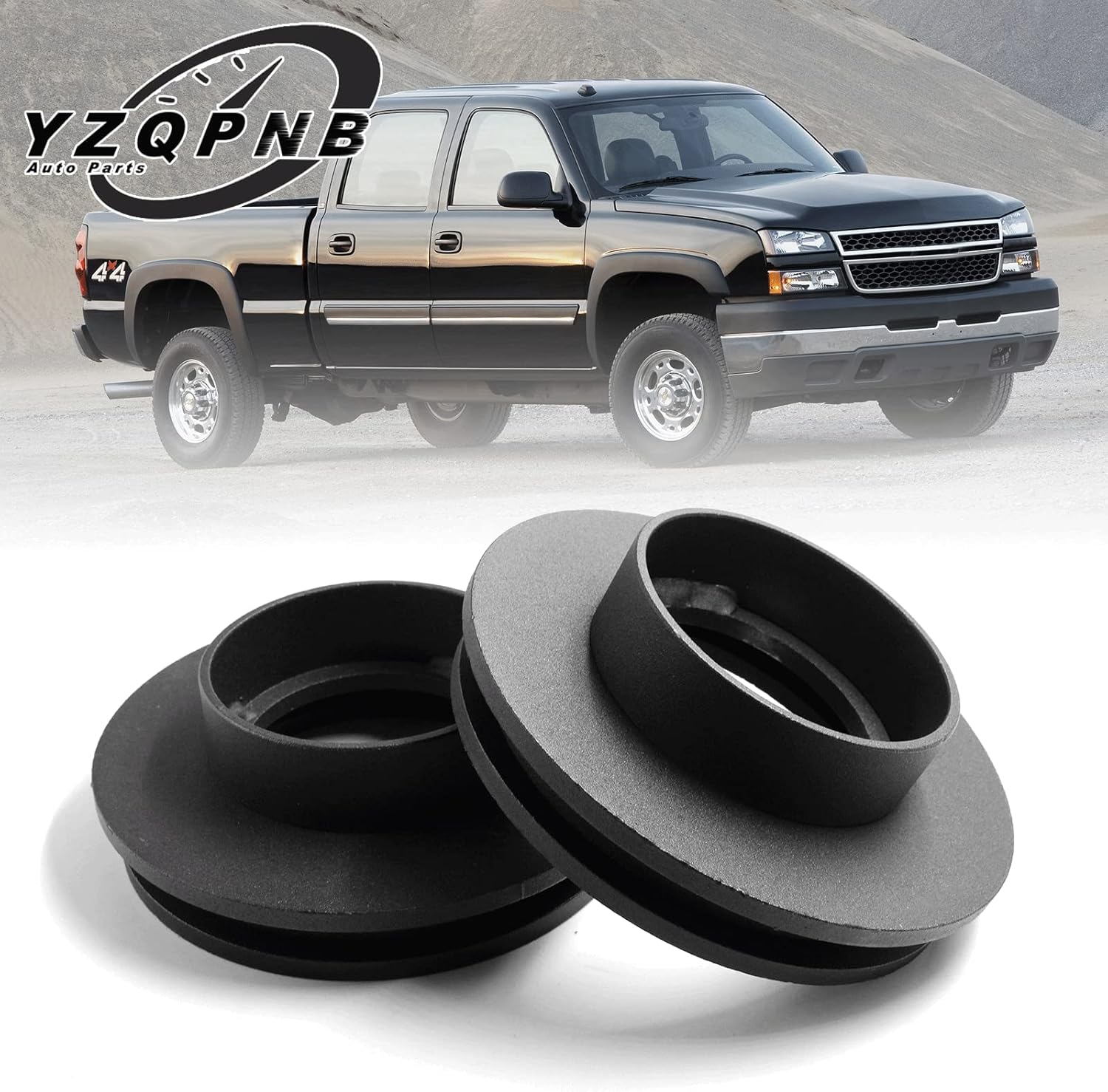 2" Front Leveling Lift Kit for Chevy Silverado 1500 & GMC Sierra 1500 2WD, Pack of 2 L139015