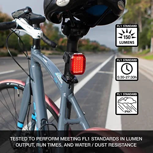 Front Bike Light and Rear Bike Light Combo Pack L8913