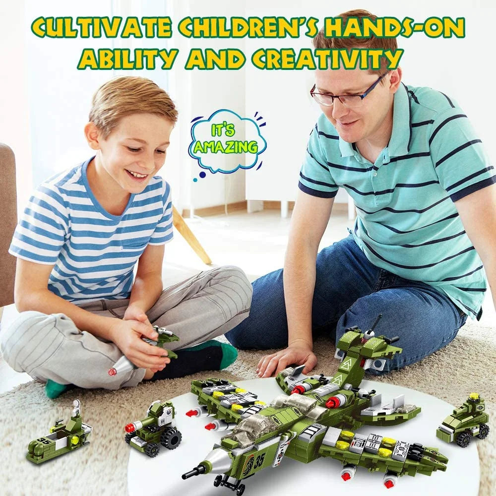 576 PCS 25-in-1 STEM Building Blocks Kits K345155
