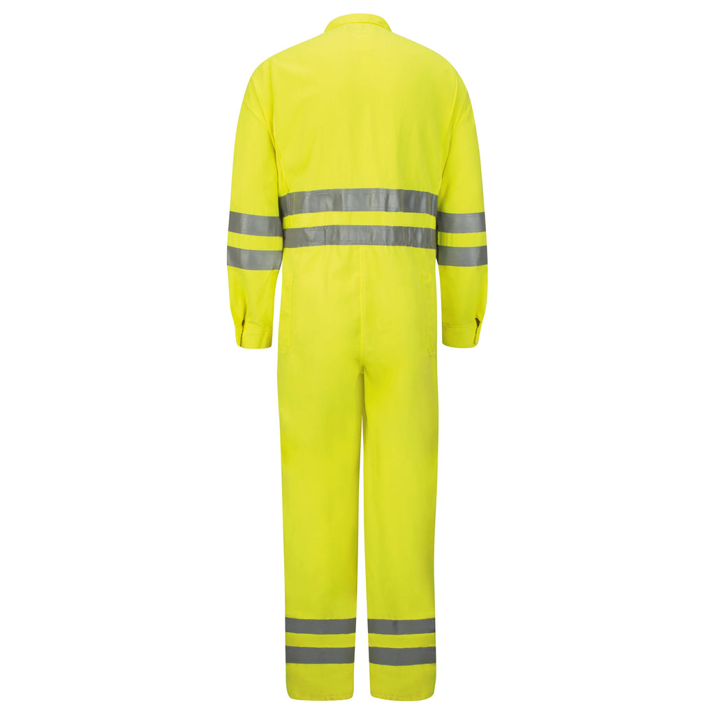 Hi-Vis Deluxe Coverall with Reflective Trim E8510