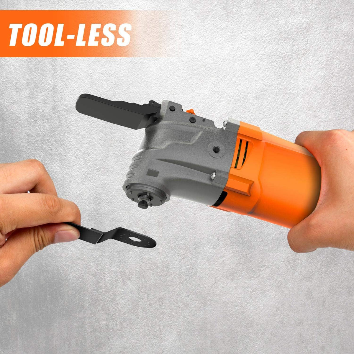 4.2 Amp Oscillating Multitool Kit with 31pcs Saw Accessories and Carrying Bag U820