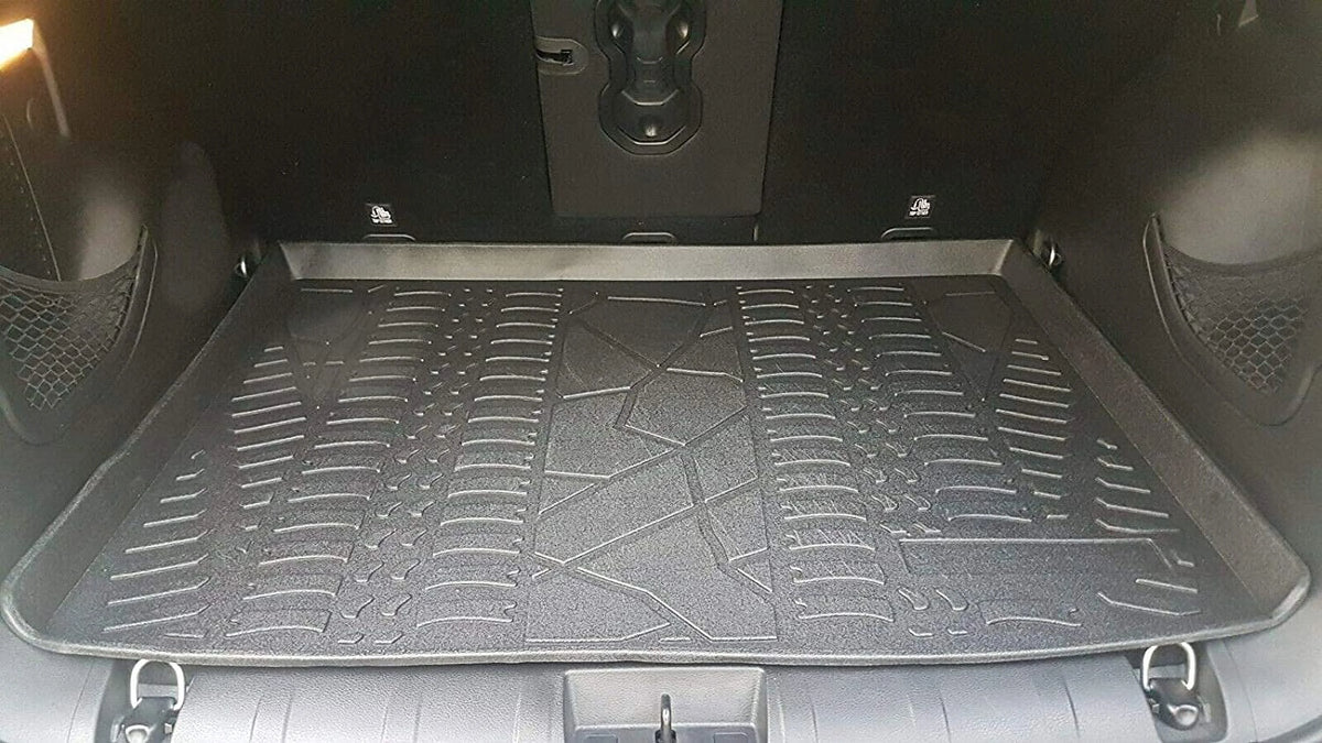 Cargo Liner Trunk Mat for Jeep Renegade 2015-2023 Weather-Resistant Rubber with Raised Lip M53167