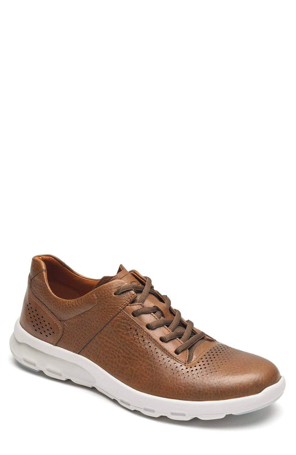 Tan Plain Toe Men&s Shoes Q8325
