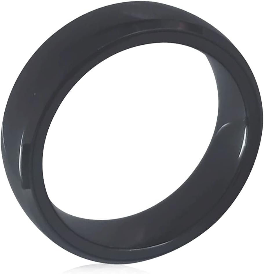 Black RFID NFC Ceramic Ring Key Accessory (22mm) H794