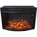 Freestanding Electric Curved Fireplace Heater Insert K563