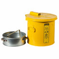 2 gal Steel Wash Tank with Basket U657496