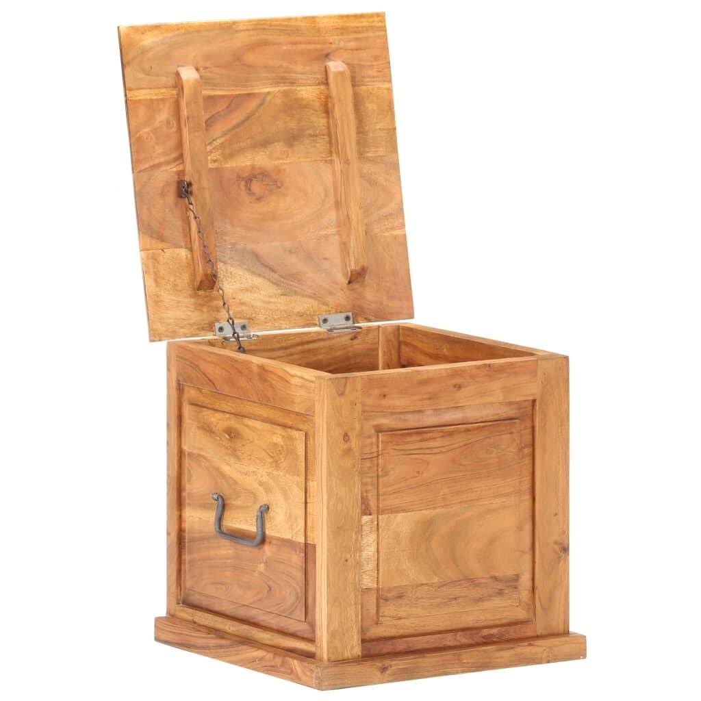 Solid Acacia Wood Chest L5302