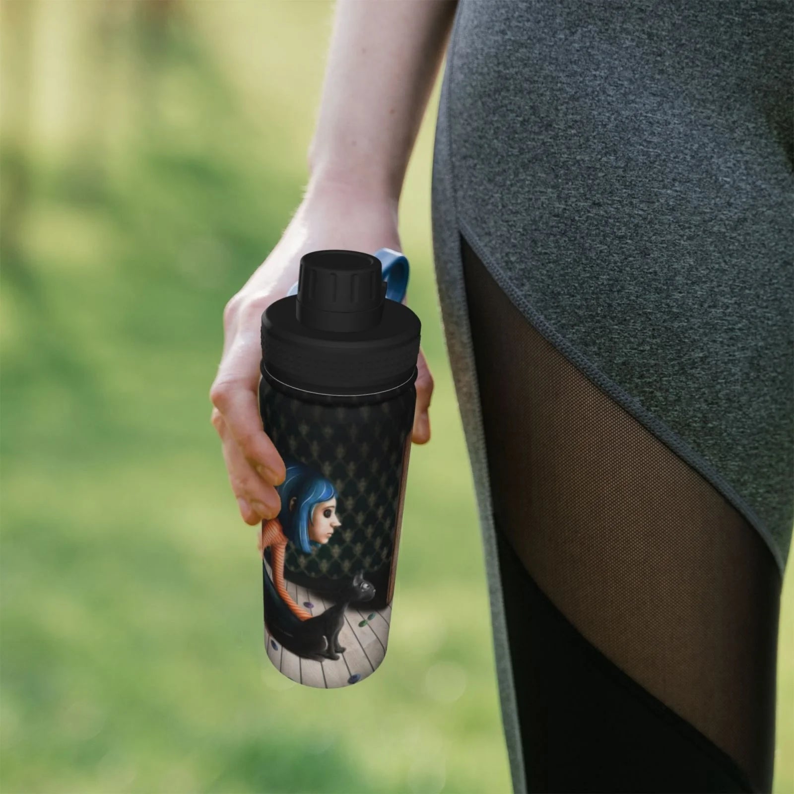 18OZ Insulated Stainless Steel Water Bottle V997188