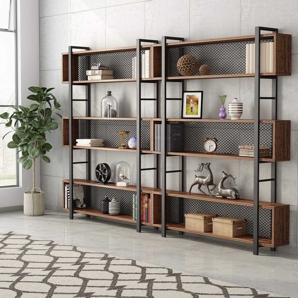 Black 5-Shelf Bookshelf I64125