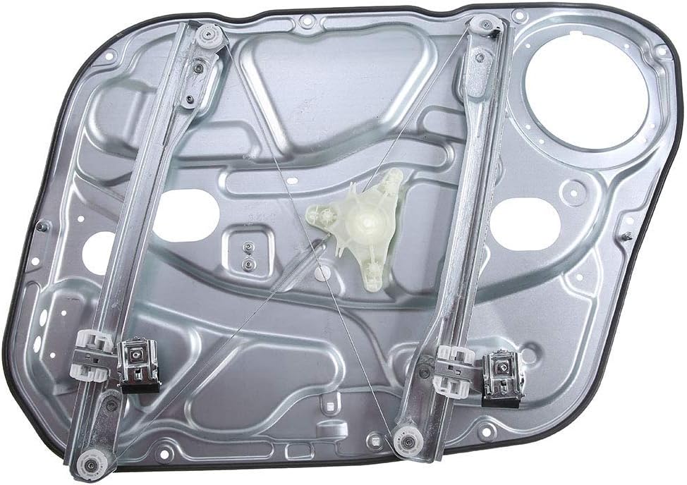 Power Window Regulator with Panel Without Motor for Kia Rio Rio5 2006-2011 Front Driver Side Pack of 2 A5967