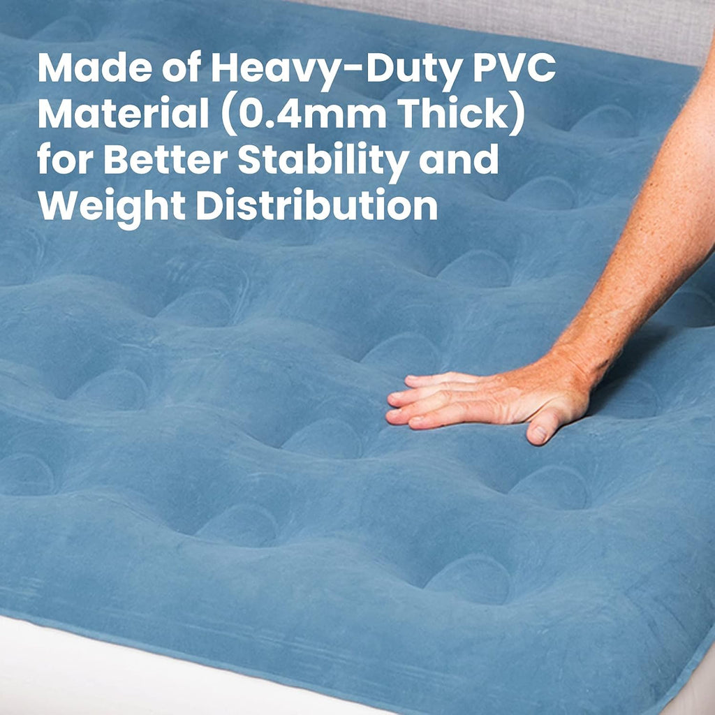 Pack of 2 Inflatable Air Mattress with Rechargeable Electric Pump P84656