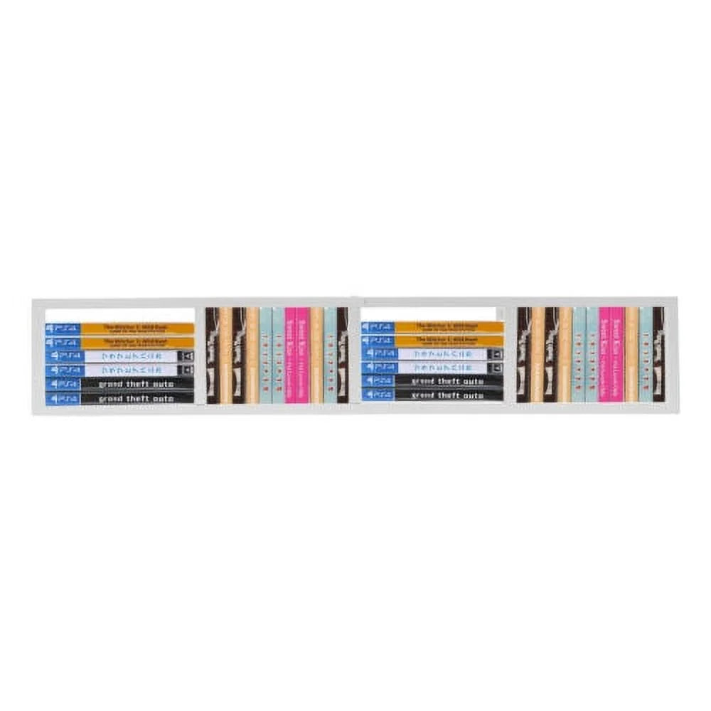 3 CD Disk Case Media Storage Shelf K629