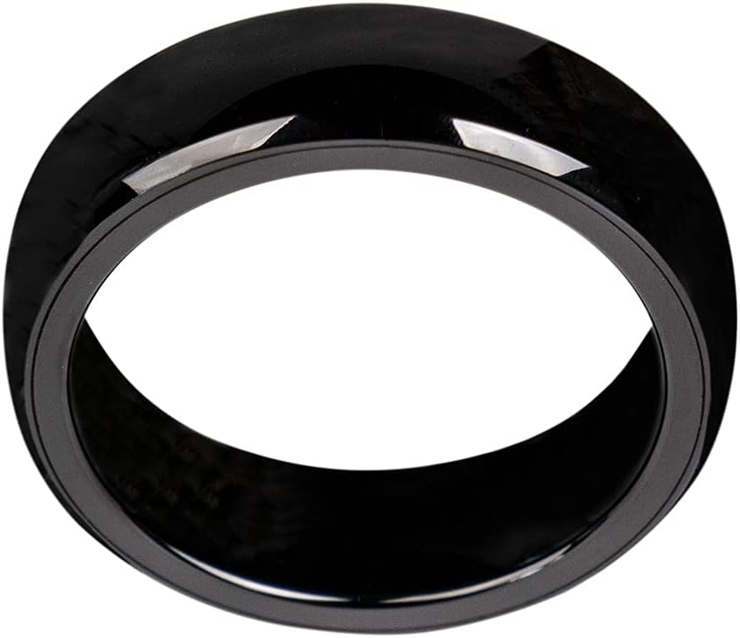 Black RFID NFC Ceramic Ring Key Accessory (22mm) H794