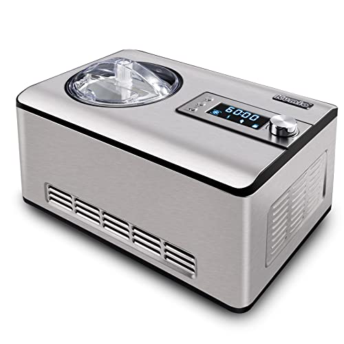 Ice Cream Maker with Compressor, 4 Modes, LCD Display C915027