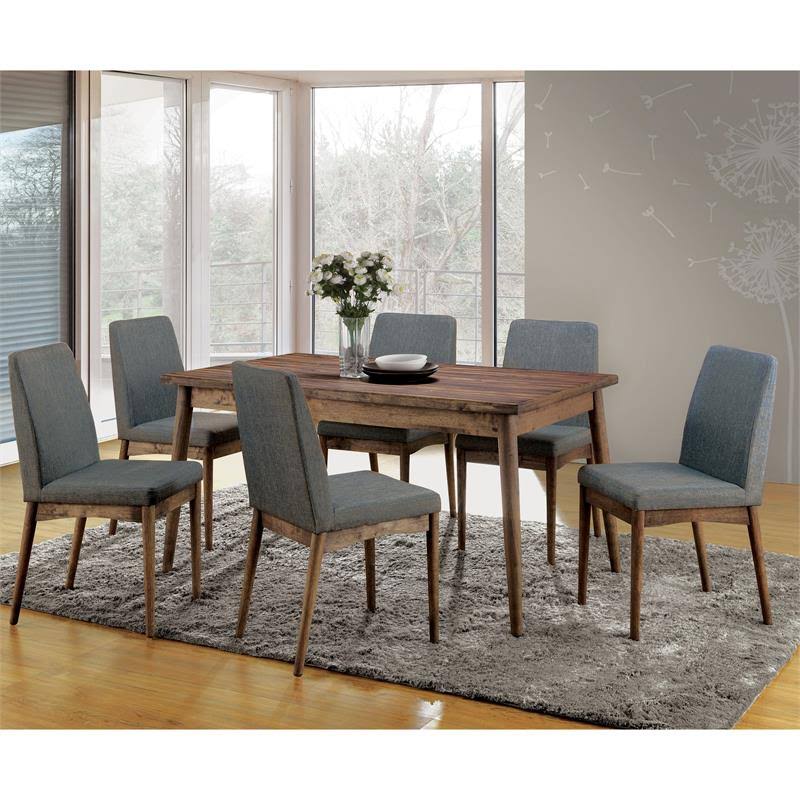 Natural Wood Rectangular Dining Table V167