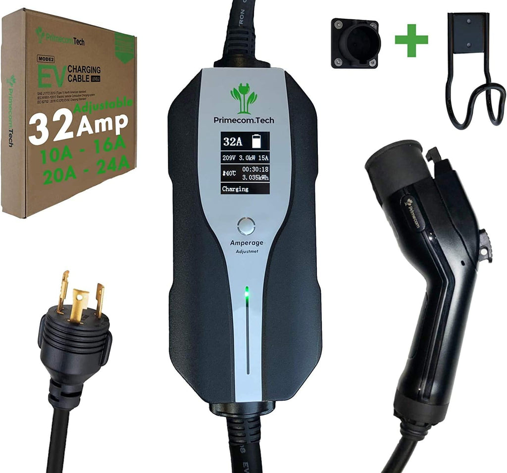 Level 2 Electric Vehicle Charger with 30Ft Cable P51689