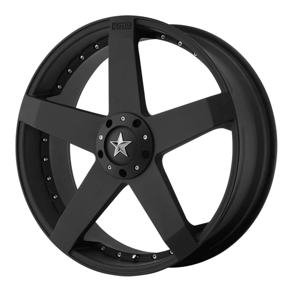 17x7.5 Matte Black Car Wheel O5965