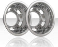 17" 5 Hand Hole Chrome Rear Wheel Simulators Set of 2 S93324
