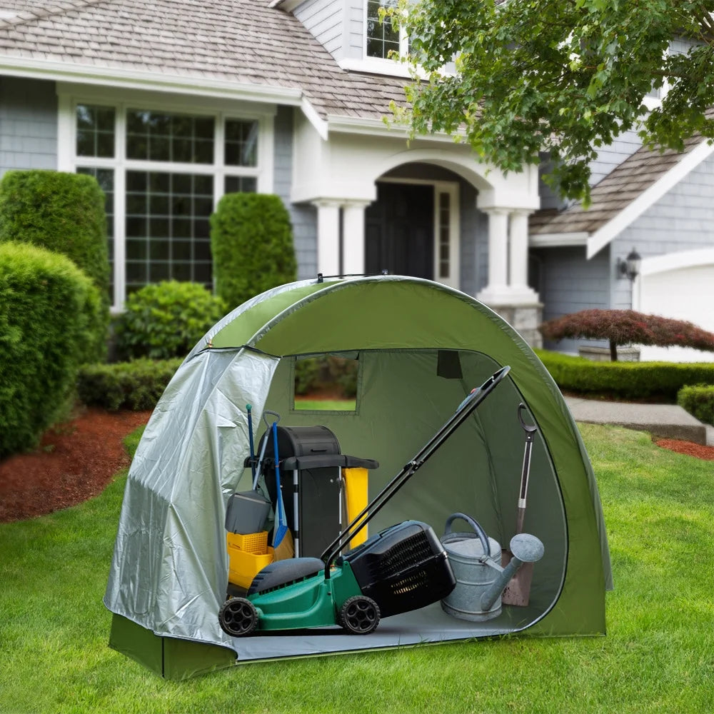 Tent Fabric Shed Waterproof 210d Easy Assembly C29815