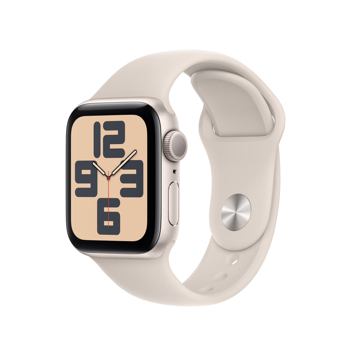 Apple Watch SE GPS 40mm Starlight Aluminum Case with Starlight Sport Band J718995