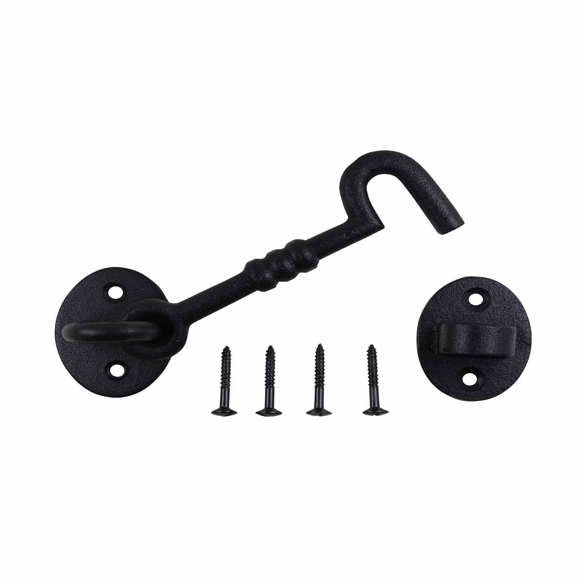 10 Cabin Hook Eye Door Latch Iron A199380