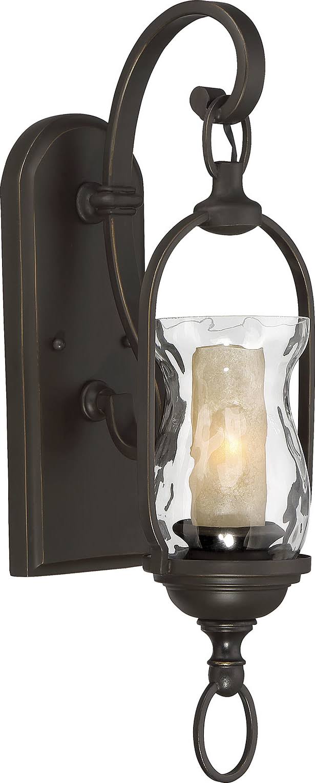 English Bronze 1-Light Sconce L6408