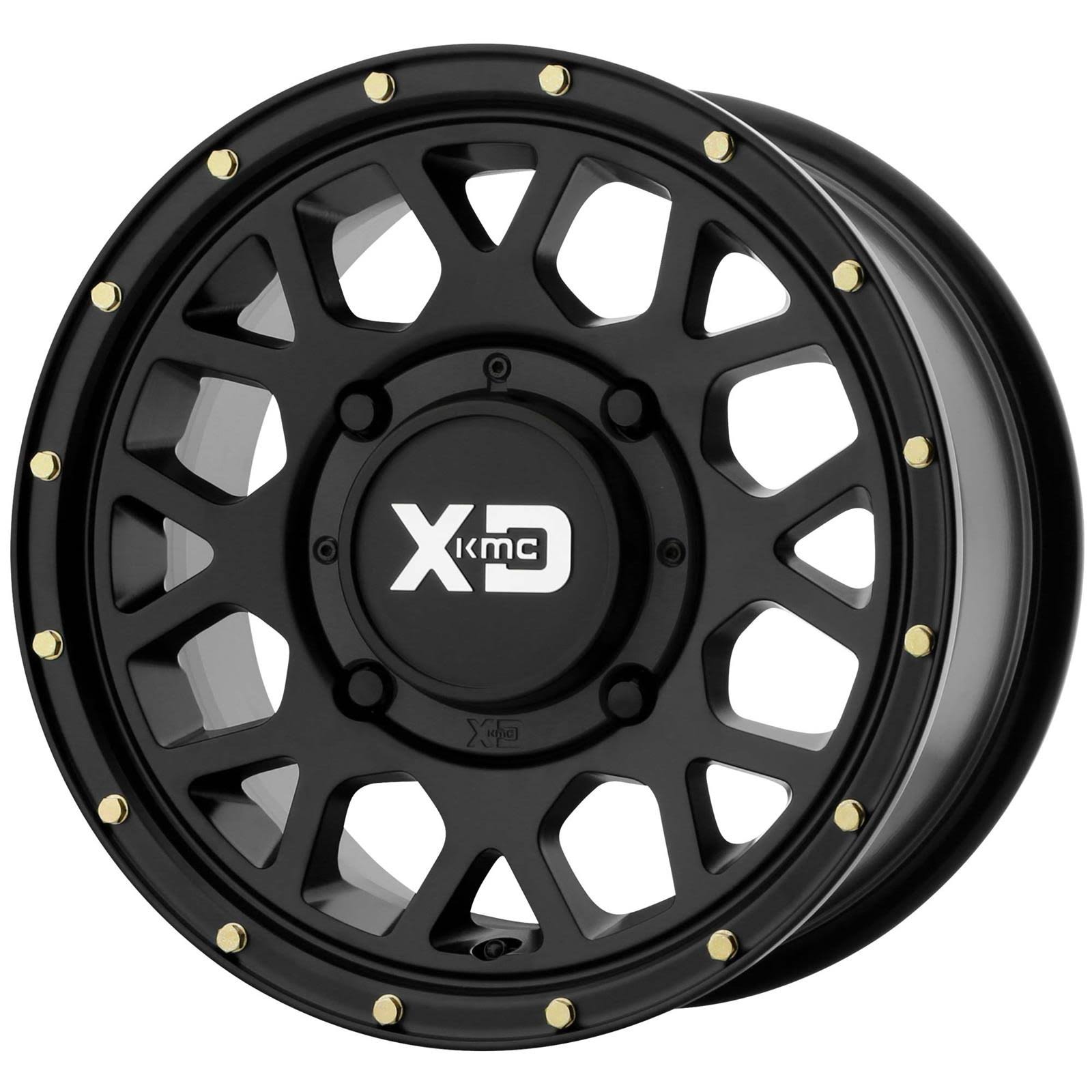 15x6 4x4x110 +38mm Satin Black Wheel R1238