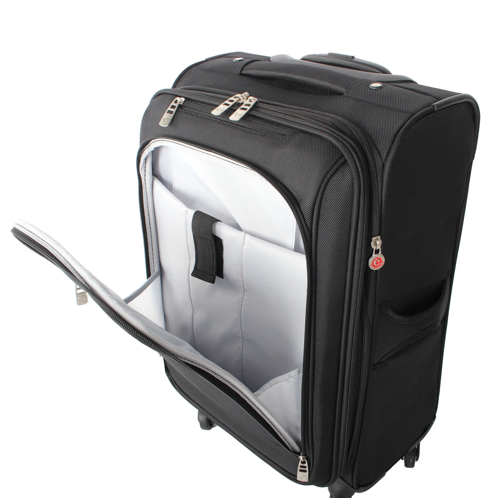 Black 28” Expandable Checked Luggage F46759