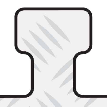 Cable Protector 45 Left, Hinged, 3 Channel F2421