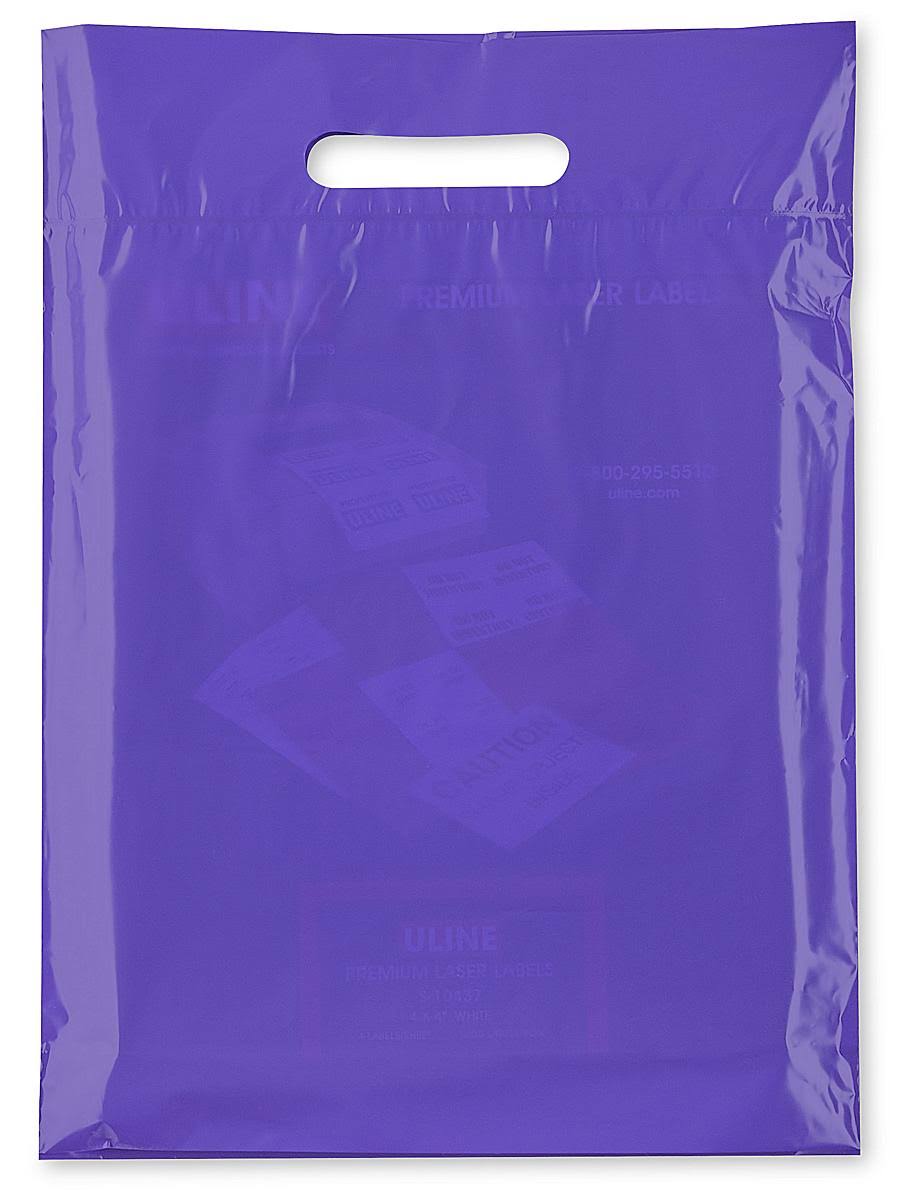 Die Cut Handle Bags 11 x 15 x 3 X771796