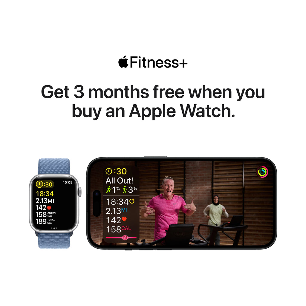 Apple Watch SE GPS 40mm Starlight Aluminum Case with Starlight Sport Band J718995