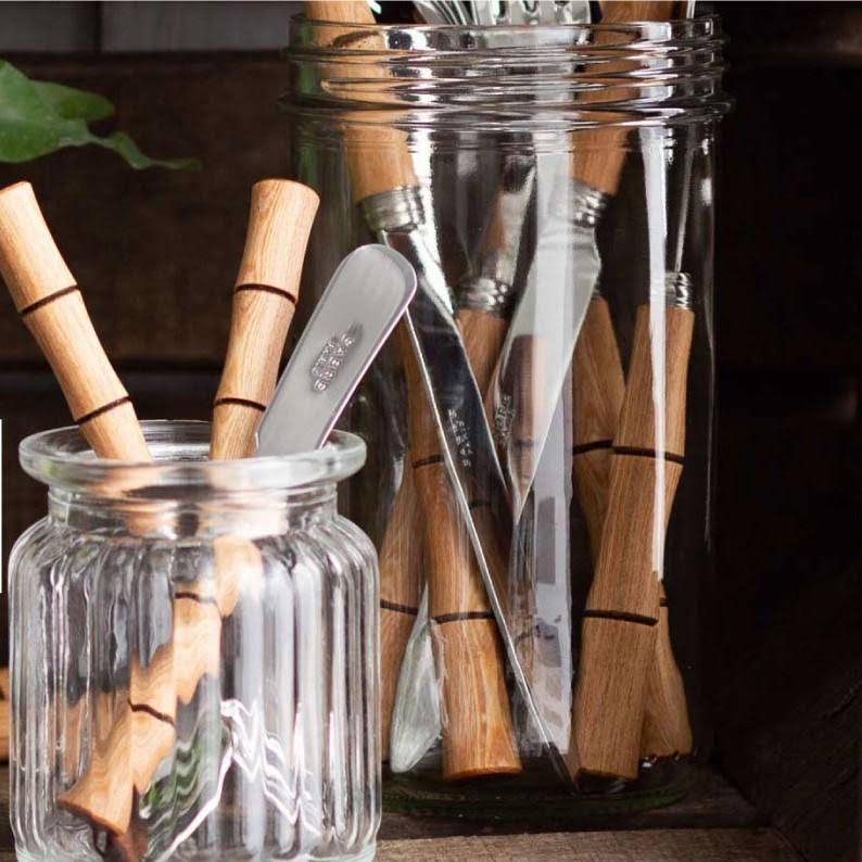 Bamboo Natural Wood Serving Set D825465