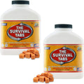 30-Day Emergency Survival Food MRE, 2 bottle x 180 tabs, Butterscotch V3875