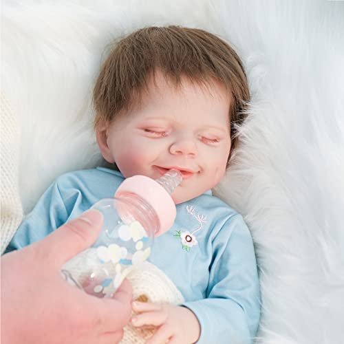 18 Inches Soft Vinyl Silicone Reborn Baby Doll S297