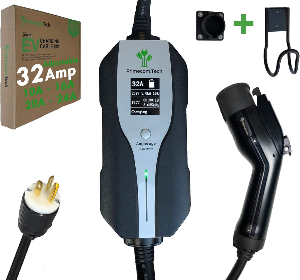 Level 2 Electric Vehicle Charger with 30Ft Cable P51689